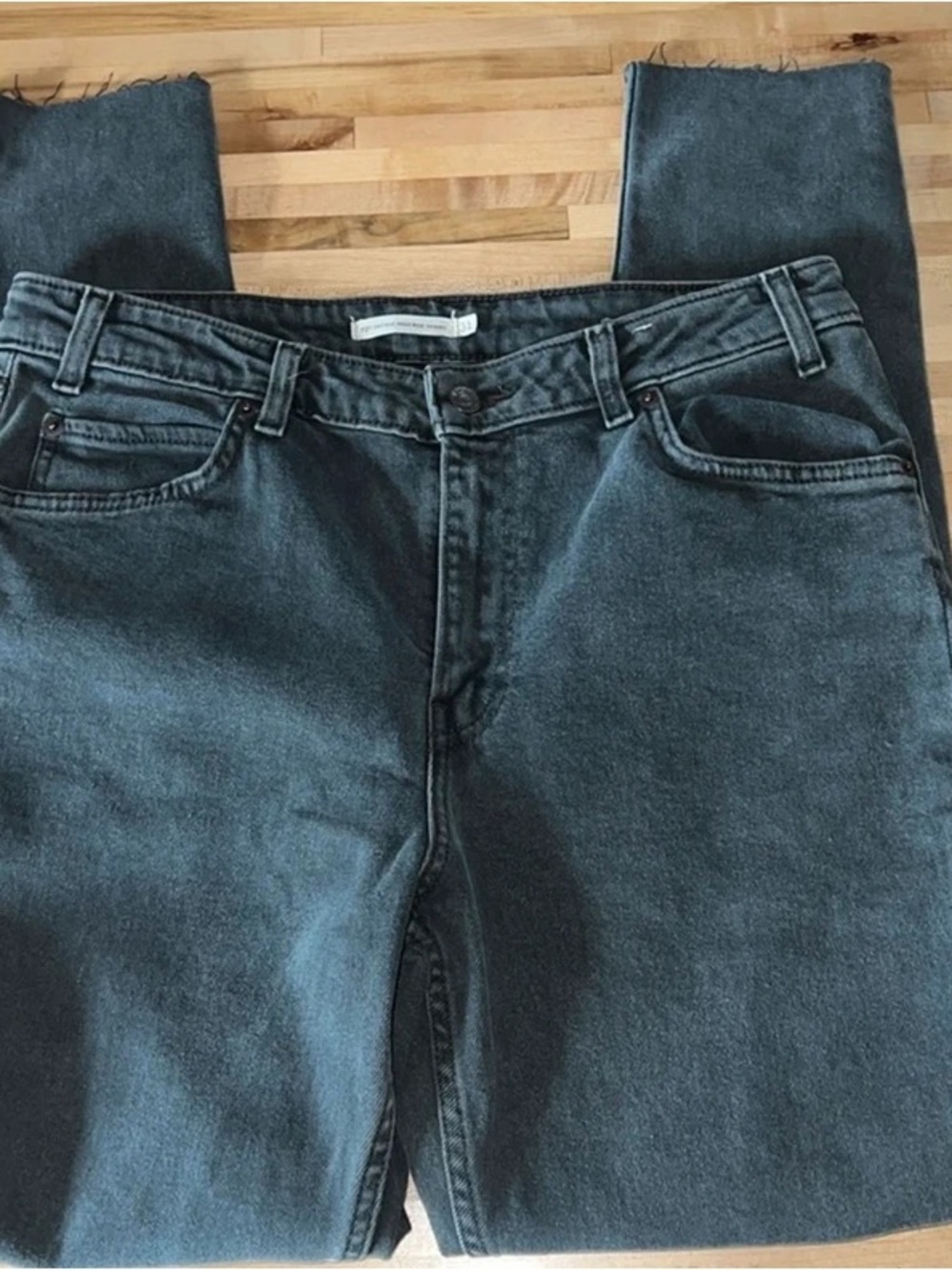 Levi's 721 High Rise Skinny Jeans - Washed Black Denim - Picture 4 of 4